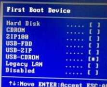 如何解决BIOS设置找不到USB-HDD选项
