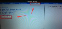 富士通笔记本BIOS里设置关闭UEFI选项教程
